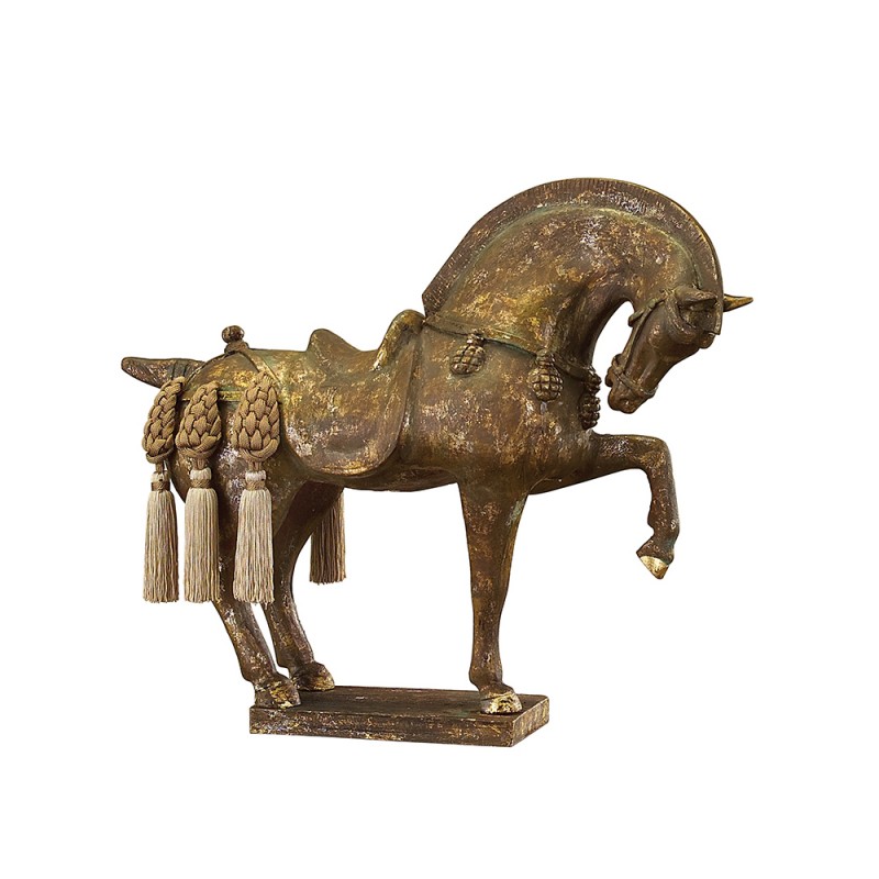 Скульптура Golden Horse with Epaulets, John Richard (Америка)